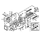 Kenmore 1067600601 ice maker parts diagram