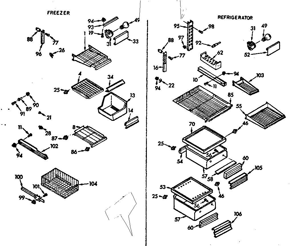 Liner parts