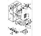 Kenmore 1067601340 air flow & control parts diagram