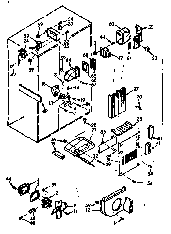 Air flow & control parts