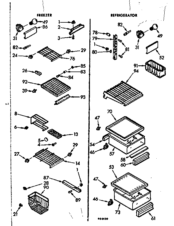 Liner parts