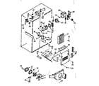Kenmore 1067601361 air flow & control parts diagram