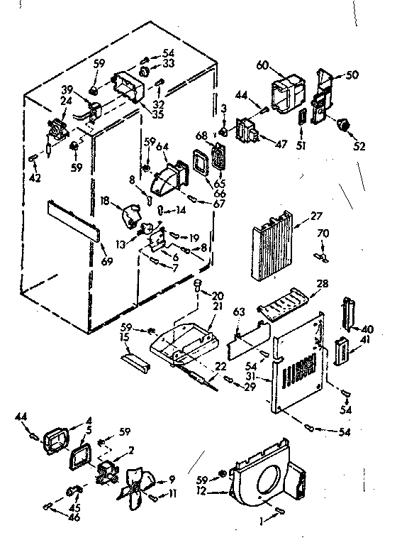 Air flow & control parts
