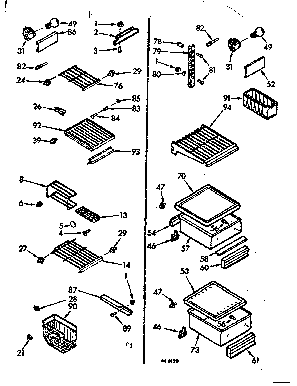Liner parts