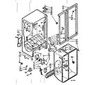 Kenmore 1067601322 cabinet parts diagram