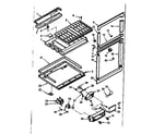 Kenmore 1067602201 breaker & partition parts diagram