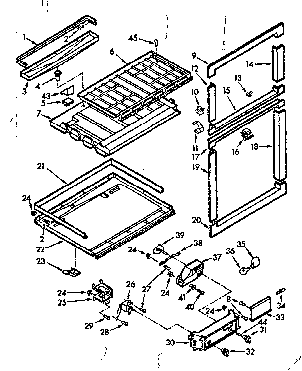 BREAKER AND PARTITION PARTS