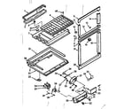 Kenmore 1067602222 breaker and partition parts diagram