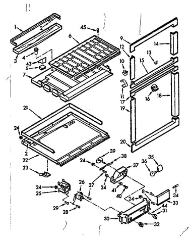 Breaker and partition parts