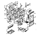 Kenmore 1067605440 cabinet parts diagram