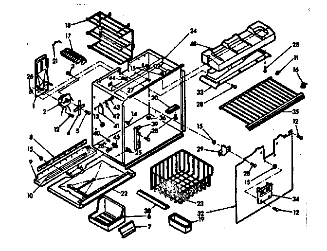 FREEZER SECTION PARTS