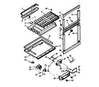 Kenmore 1067606400 breaker and partition parts diagram