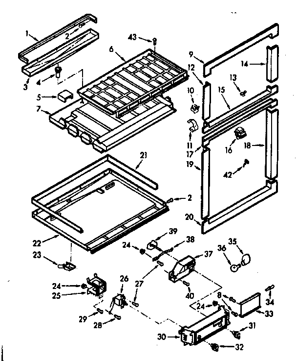 Breaker and partition parts