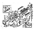 Kenmore 1067606242 ice maker parts diagram