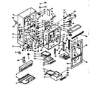 Kenmore 1067607200 cabinet parts diagram