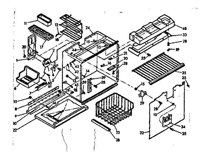 FREEZER SECTION PARTS