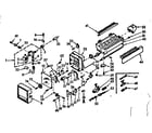 Kenmore 1067608221 ice maker parts diagram