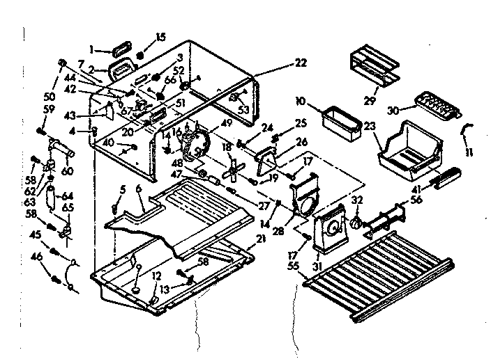 FREEZER SECTION PARTS