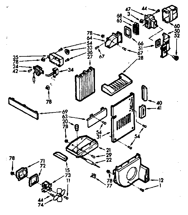 AIR FLOW AND CONTROL PARTS