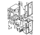 Kenmore 1067611420 cabinet parts diagram