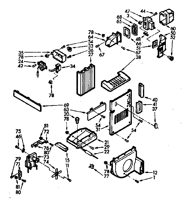 AIR FLOW AND CONTROL PARTS