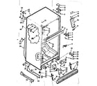 Kenmore 1067613120 cabinet parts diagram