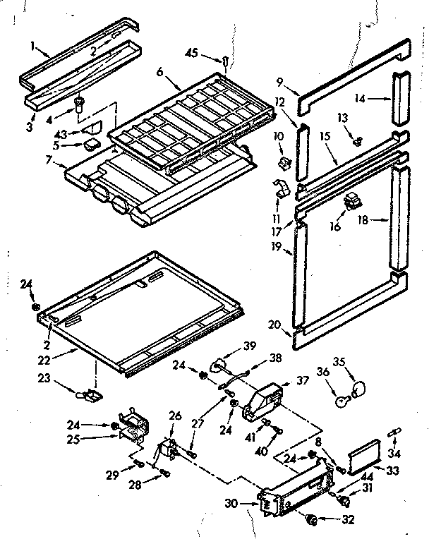 Breaker and partition parts