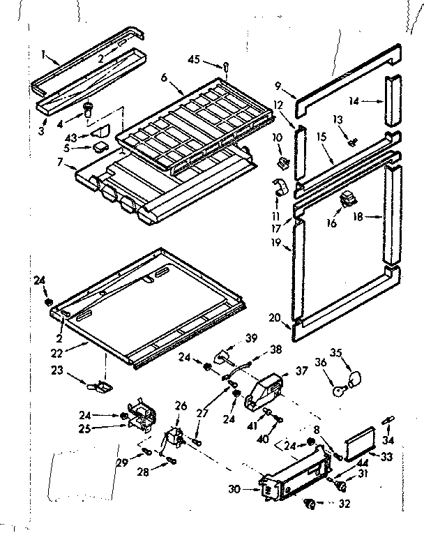 Breaker & partition parts