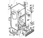 Kenmore 1067615120 cabinet parts diagram