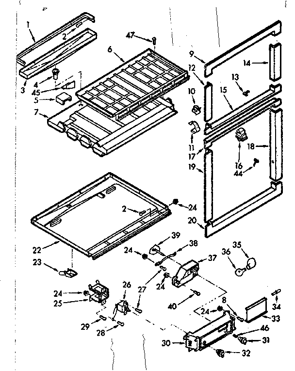 BREAKER AND PARTITION PARTS