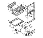Kenmore 1067615420 breaker & partition parts diagram