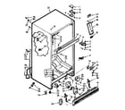 Kenmore 1067617140 cabinet parts diagram