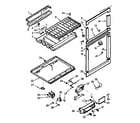 Kenmore 1067617100 breaker and partition parts diagram