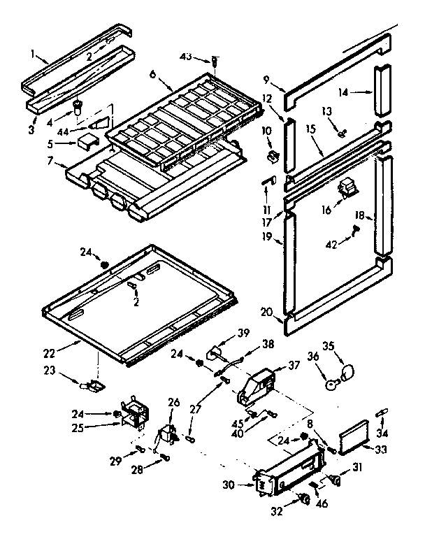 Breaker and partition parts