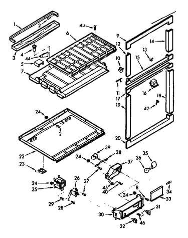 Breaker and partition parts
