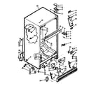 Kenmore 1067617420 cabinet parts diagram