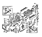 Kenmore 1067617220 ice maker parts diagram