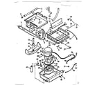 Kenmore 1987801 evaporator, ice cutter grid and pump parts diagram