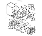 Kenmore 1987801 cabinet parts diagram
