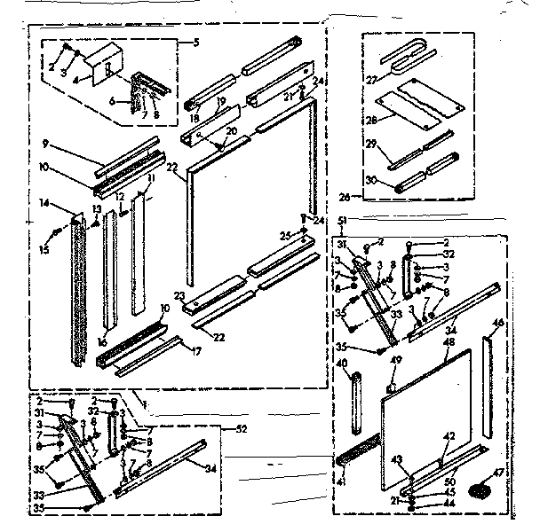 Accessory kit parts