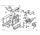 Kenmore 10669650 air flow parts diagram