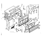Kenmore 10669770 cabinet parts diagram
