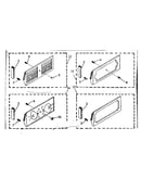 Accessory decorator panel kit parts