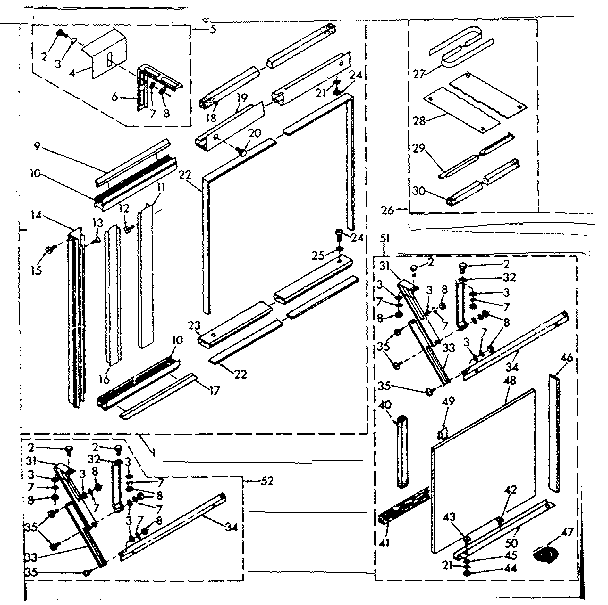 Accessory kit parts