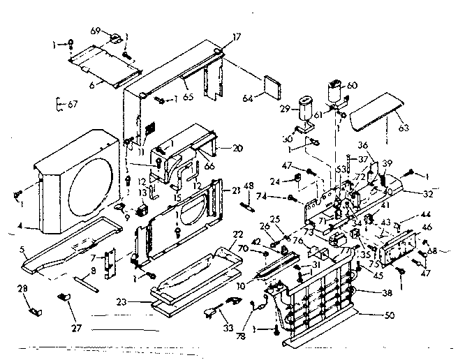 Air flow parts