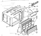 Kenmore 10670145 cabinet parts diagram