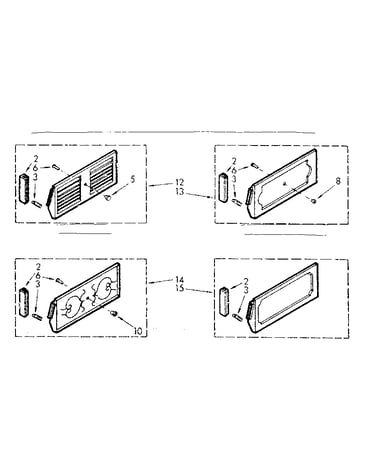 Accessory decorator panel kits