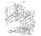 Kenmore 10670226 air flow parts diagram