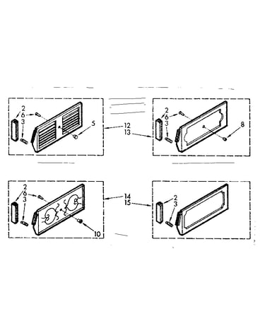 Accessory decorator panel kits