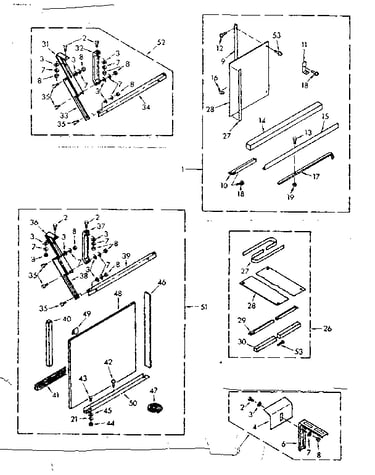 Accessory kit parts